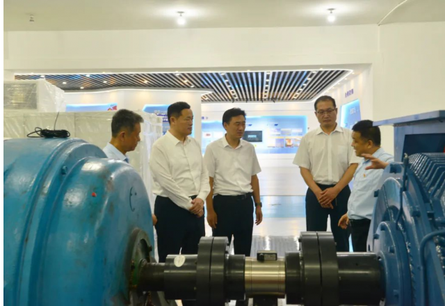 電力集團黨委書(shū)記、董事長(cháng)李偉到新風(fēng)光調研